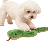 Interactive Plush Snake Toy for Dogs