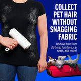 Self-Cleaning Pet Hair Roller for Clothes & Sofas