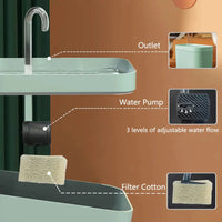 Whisper-Quiet Pet Fountain shopify