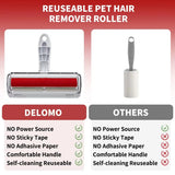 Self-Cleaning Pet Hair Roller for Clothes & Sofas