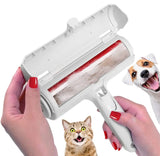 Self-Cleaning Pet Hair Roller for Clothes & Sofas