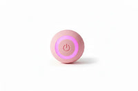 Pink interactive cat ball by Shopify, featuring a playful design to engage cats in fun and stimulating activity.