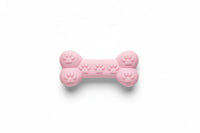 Dog chew toy shaped like a bone from Shopify, durable plastic pet toy suitable for dogs of all sizes