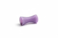 Shopify dog chew toy with a colorful sleeve design, durable rubber material for interactive play and chewing enjoyment.