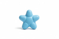 Shopify dog chew toy with star design, durable rubber material, perfect for keeping dogs entertained and engaged.