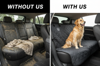 Without us / With us - Dog Car Protector