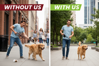 Without us / With us - Dog Leash